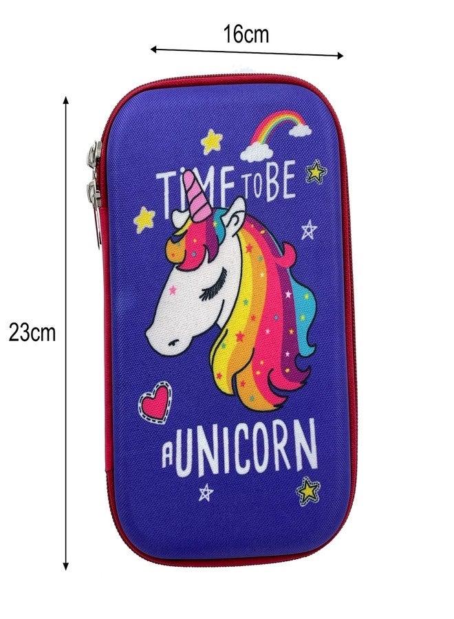 OFIXO A-Unicorn EVA Pencil Case for Kids - Pencil Pouch, New Kids Designer Pencil Pouch for Kids - Pencil Pouch for Kids - Image 3